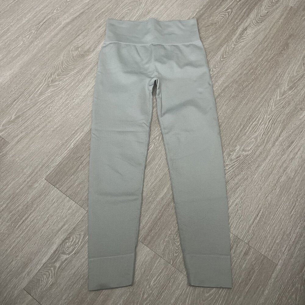 Madewell high waisted Compression Ribbed Athletic Leggings Small Medium
